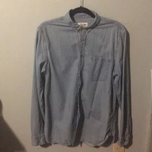 Cedar wood state denim shirt